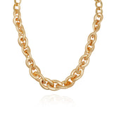 Goldtone Chunky Link Chain Necklace