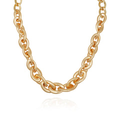 Goldtone Chunky Link Chain Necklace