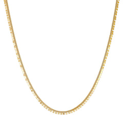 Geometric Chain Necklace