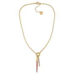Double Pendant Necklace