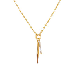Double Pendant Necklace