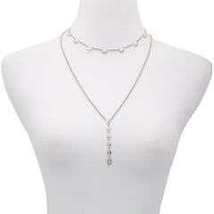 Crystal Layered Necklace