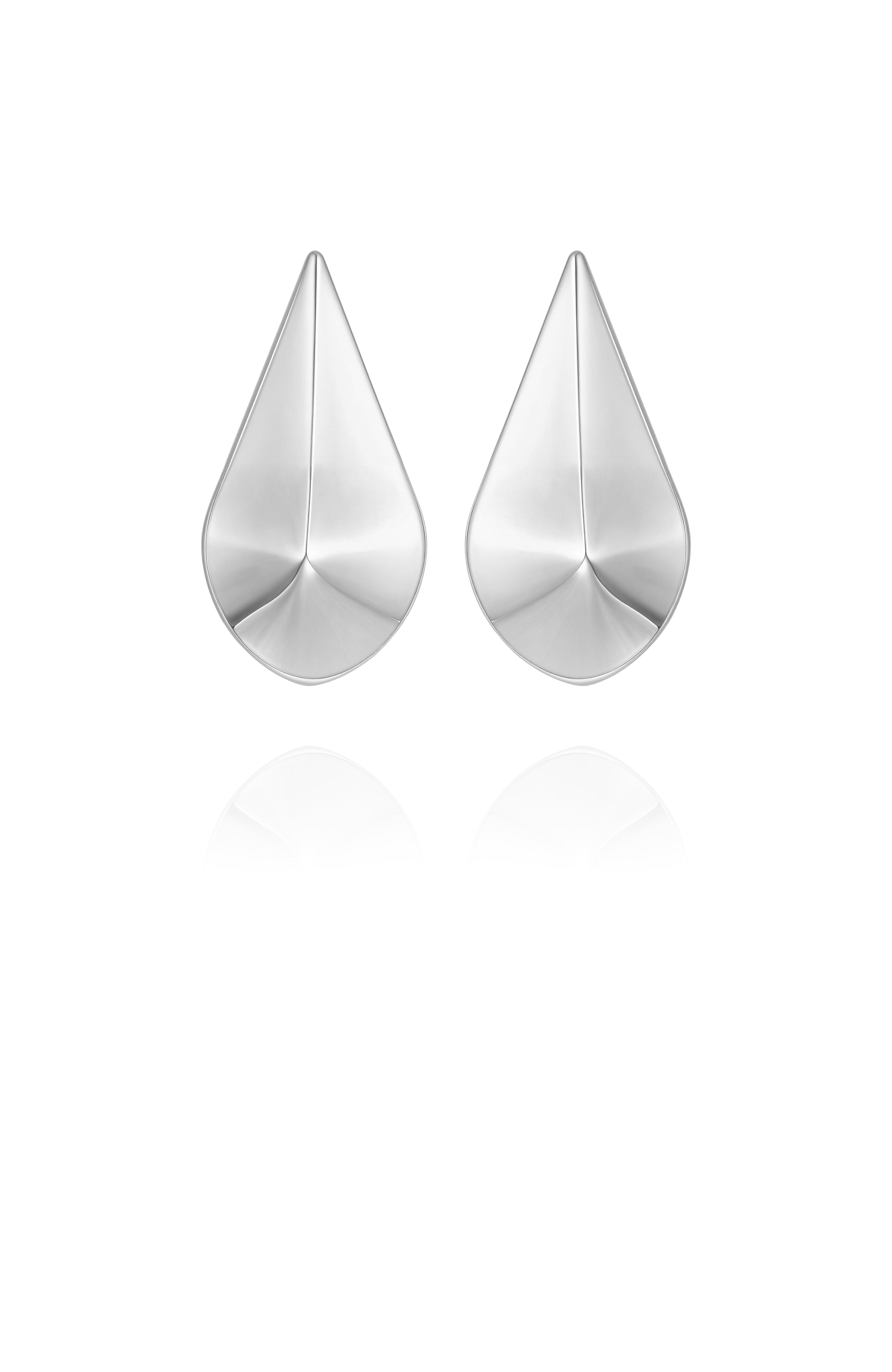 Chic Sculptural Dome Drop Earrings