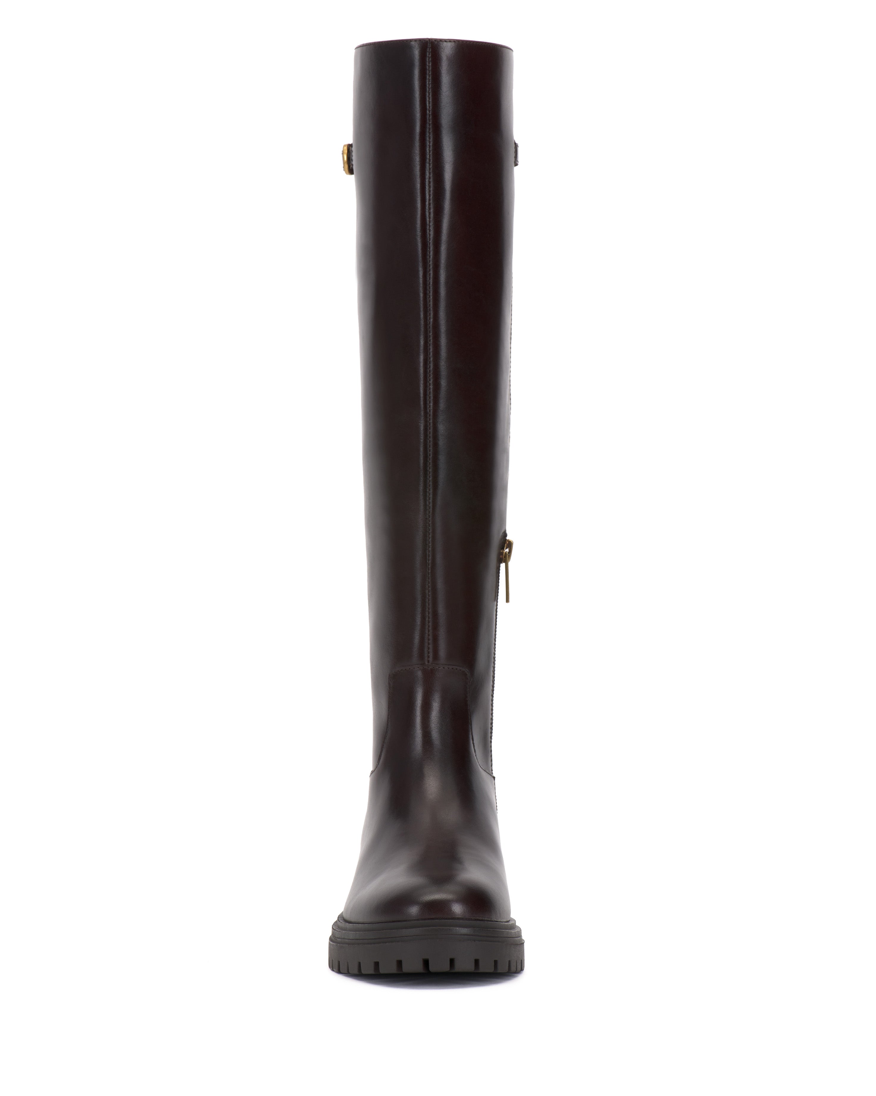 Bertla Wide Calf Knee High Riding Boot