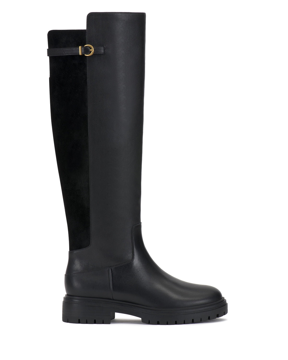Bertla Extra Wide Calf Knee High Riding Boot