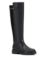 Bertla Extra Wide Calf Knee High Riding Boot
