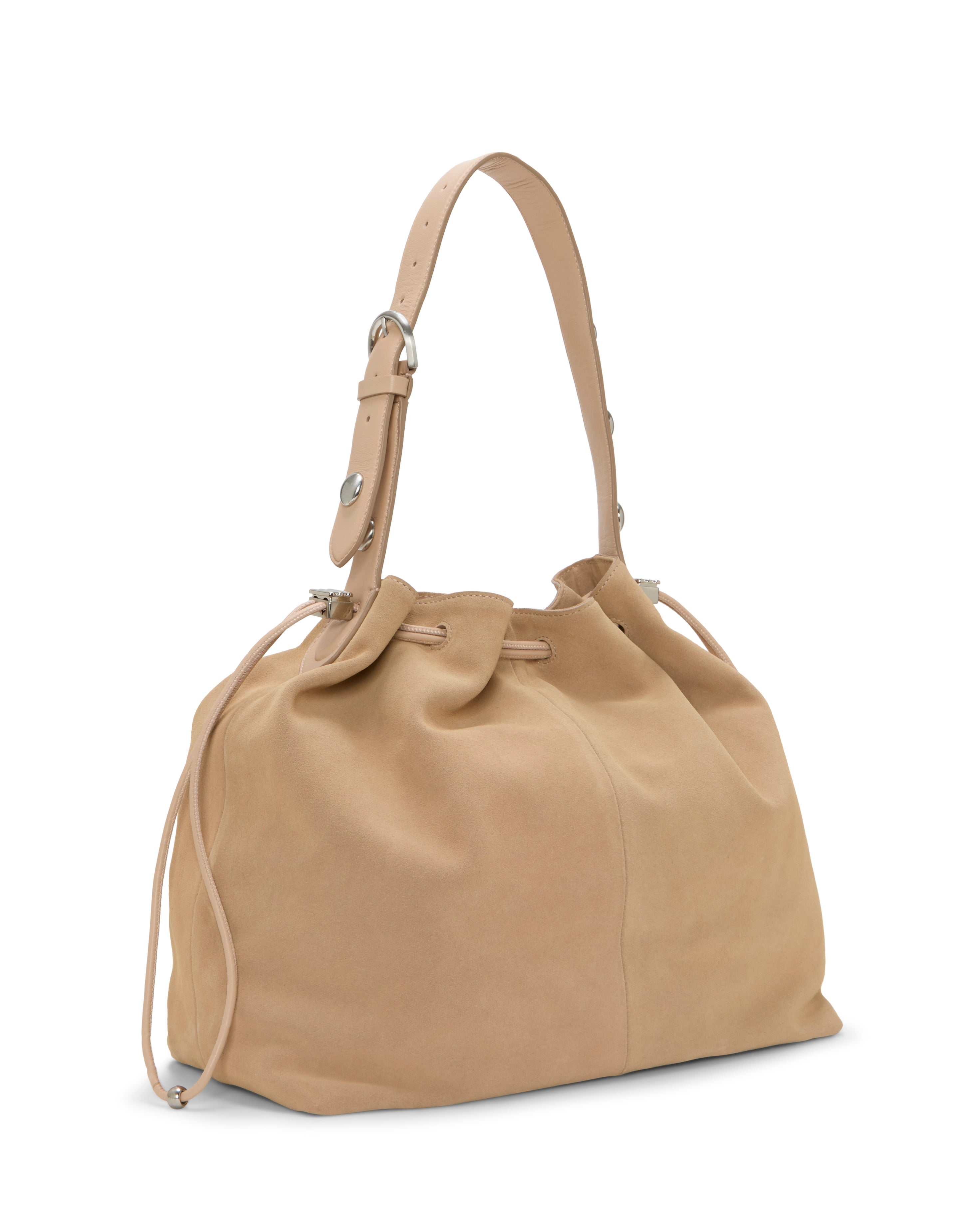 Pippa Large Studded Bucket Bag