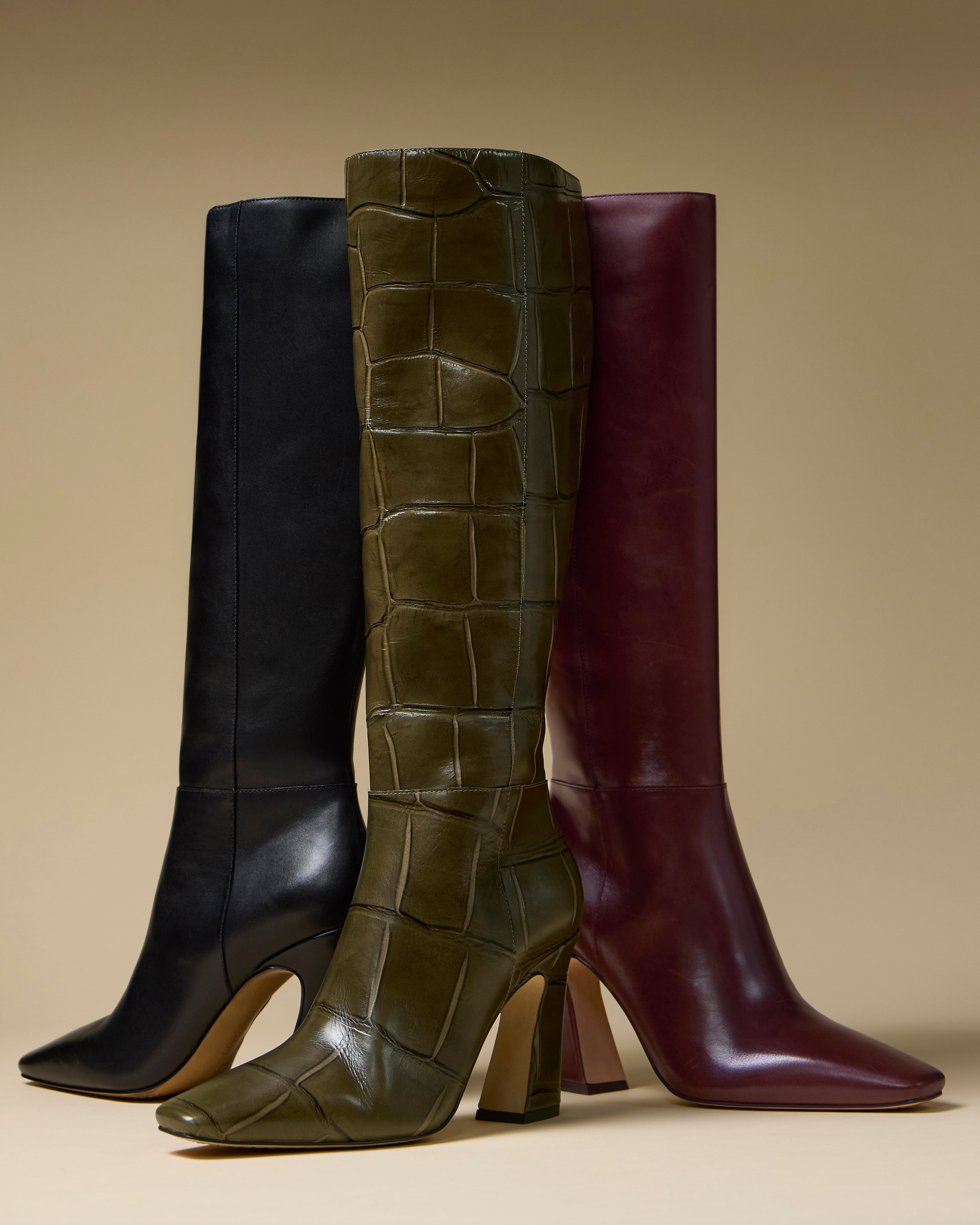 Bennidy Extra Wide Calf Knee High Boot