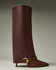 Margee Wide Calf Cuff Knee High Boot