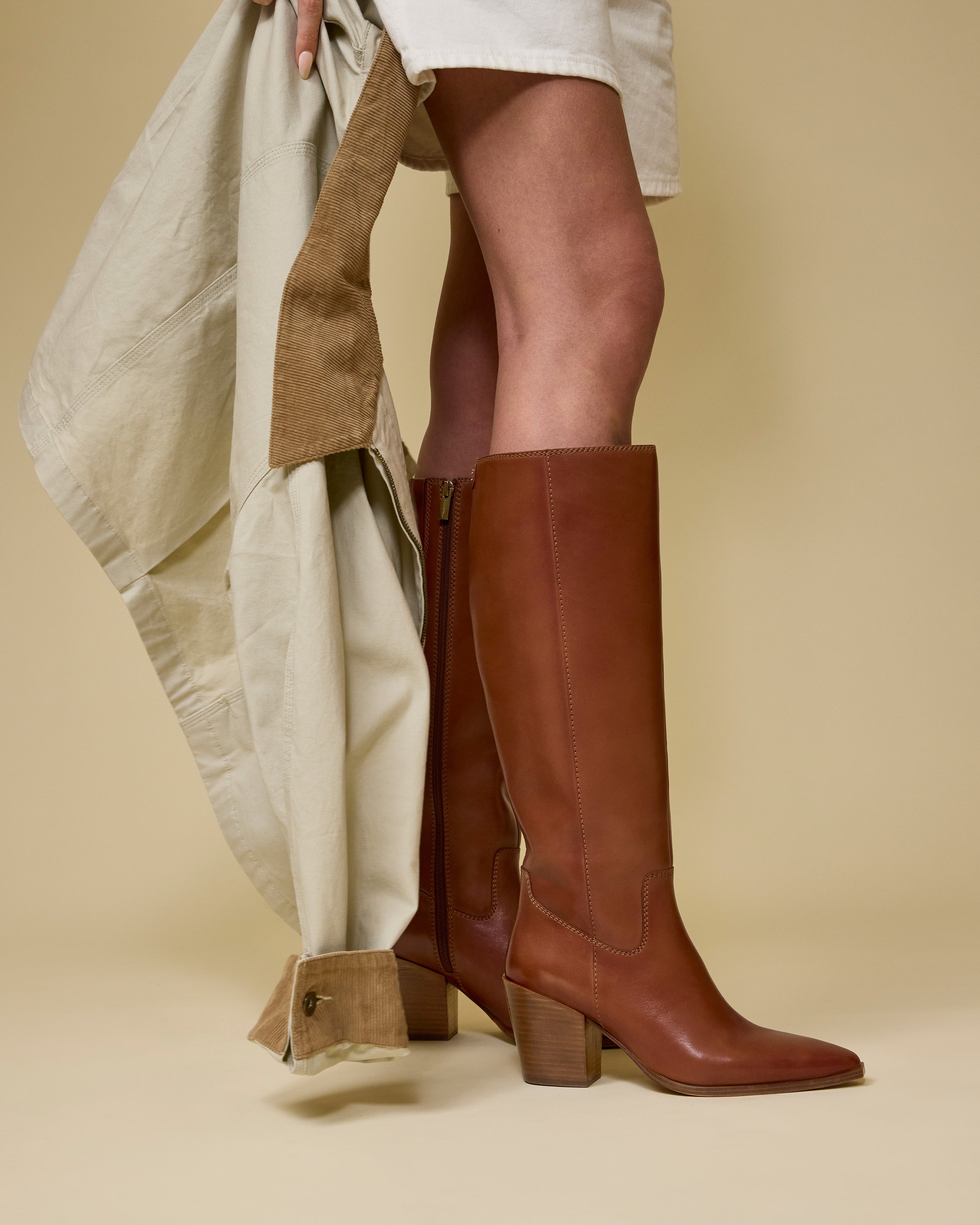 Pamlia Extra Wide Calf Knee High Boot