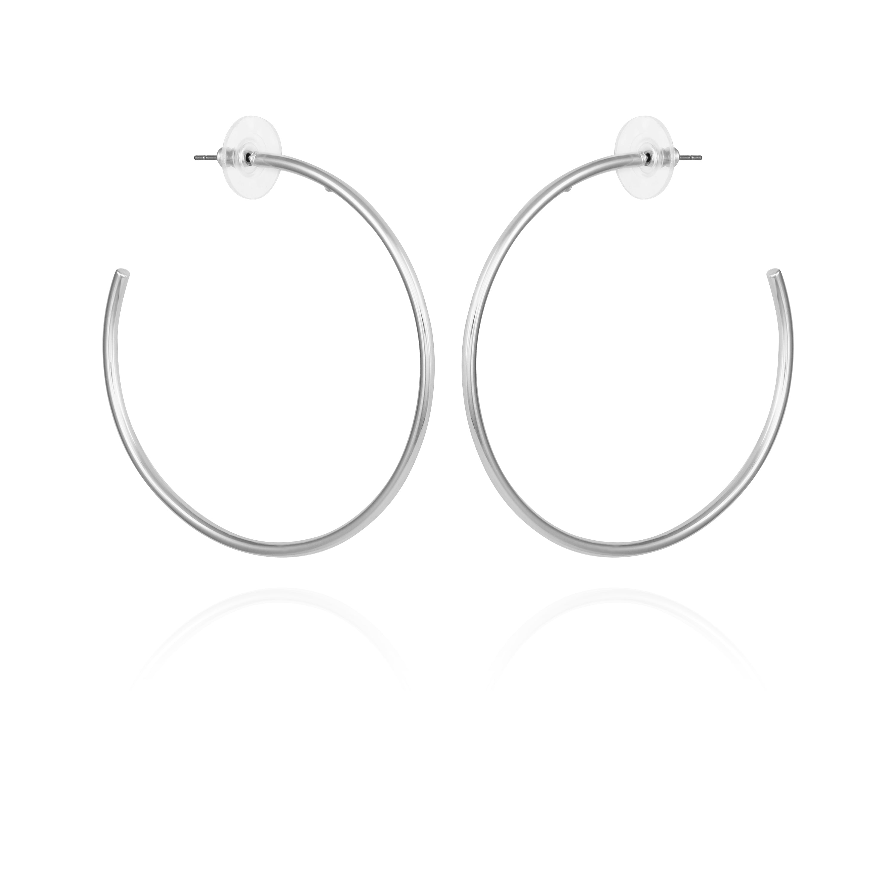 Extra Large Open Hoop Earrings