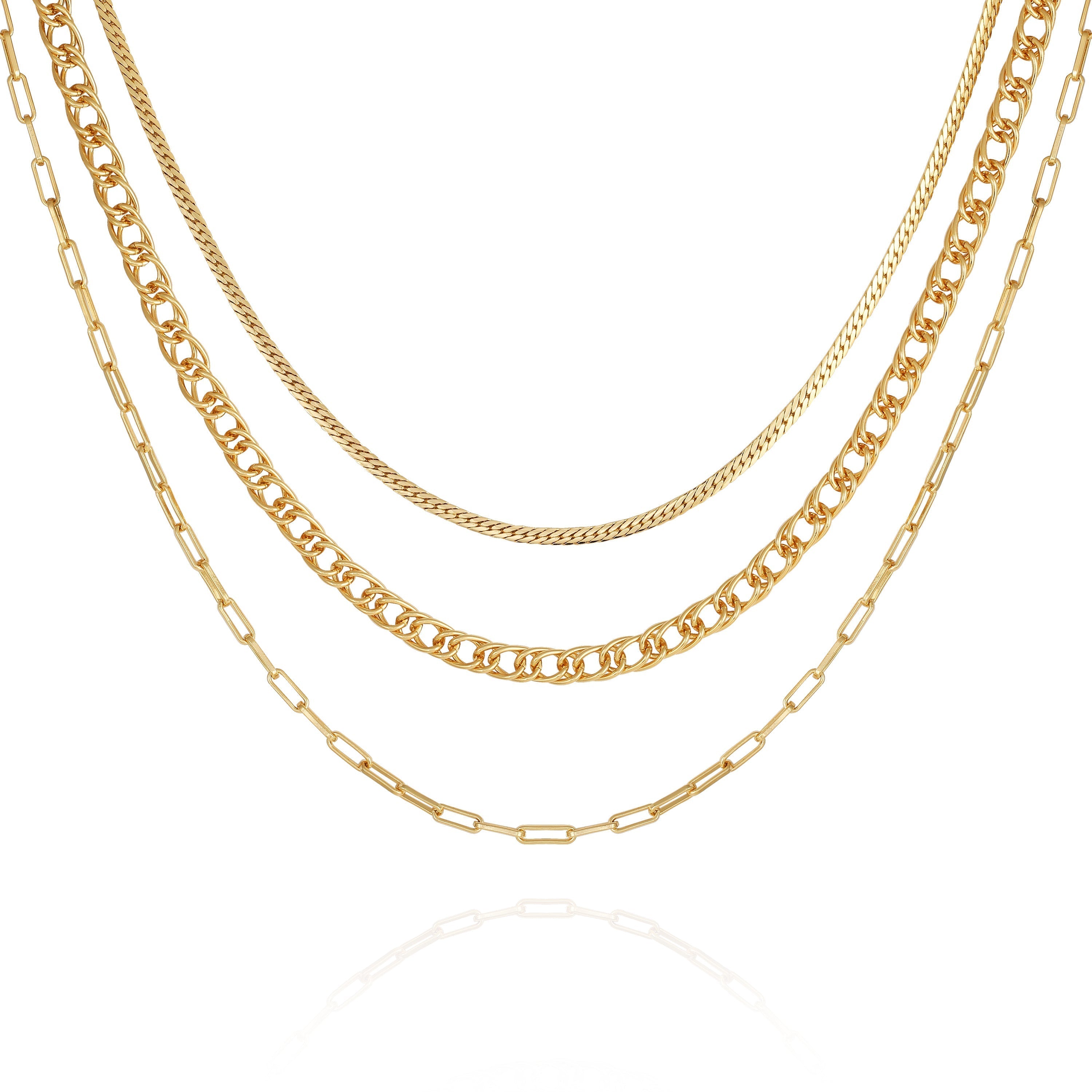 Multi Layered Chain Necklace