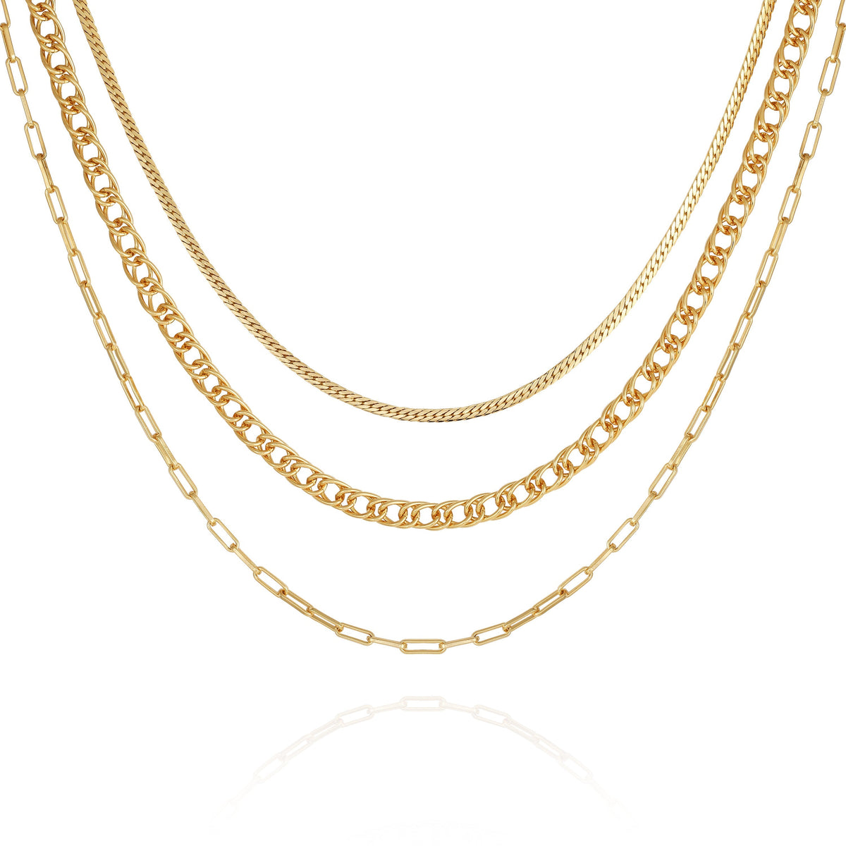 Multi Layered Chain Necklace