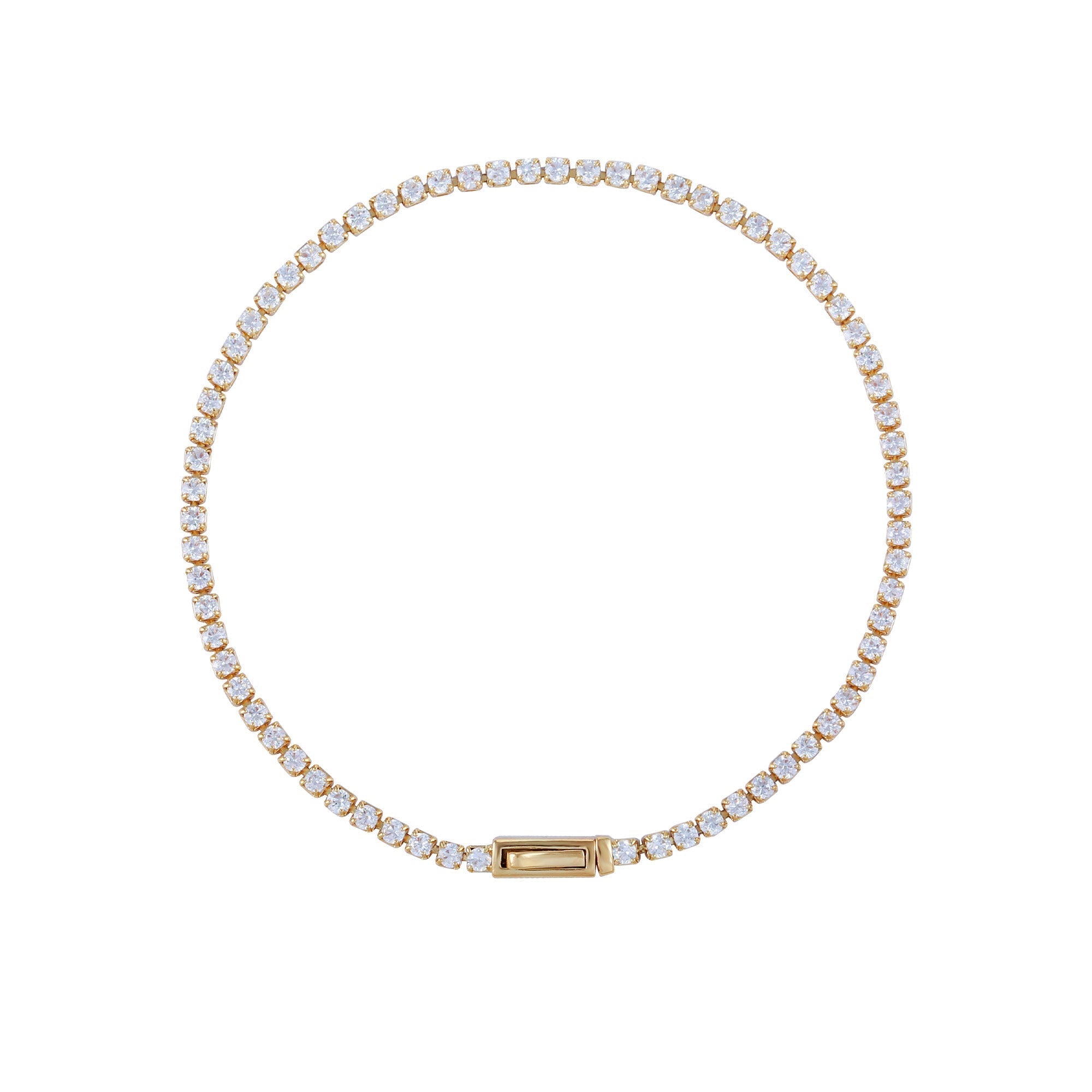 Cubic Zirconia Tennis Bracelet